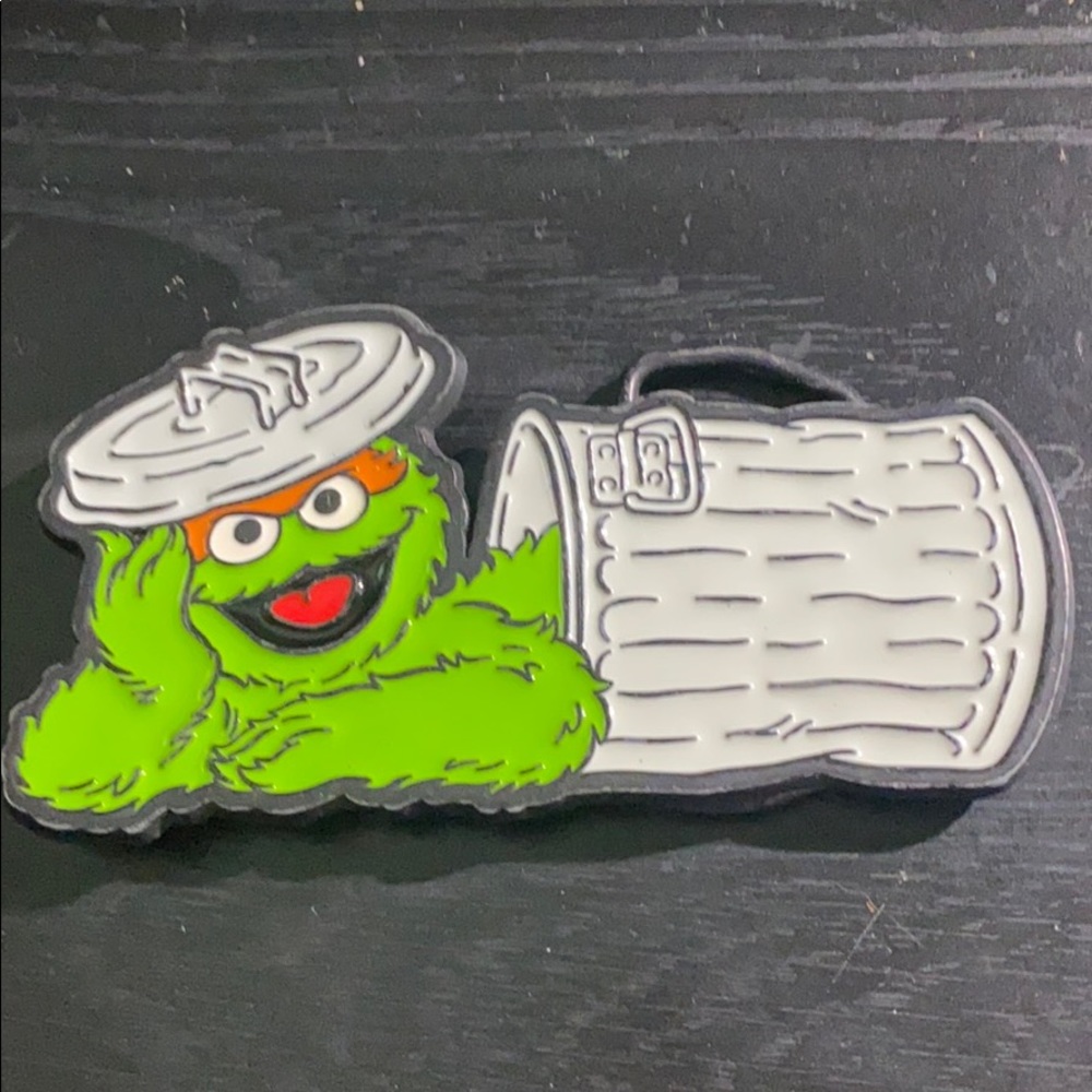 “Trashy” belt buckle
